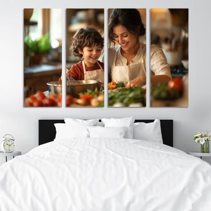 The Heart Of Home A Mothers Unconditional Love Canvas Paintings Frame