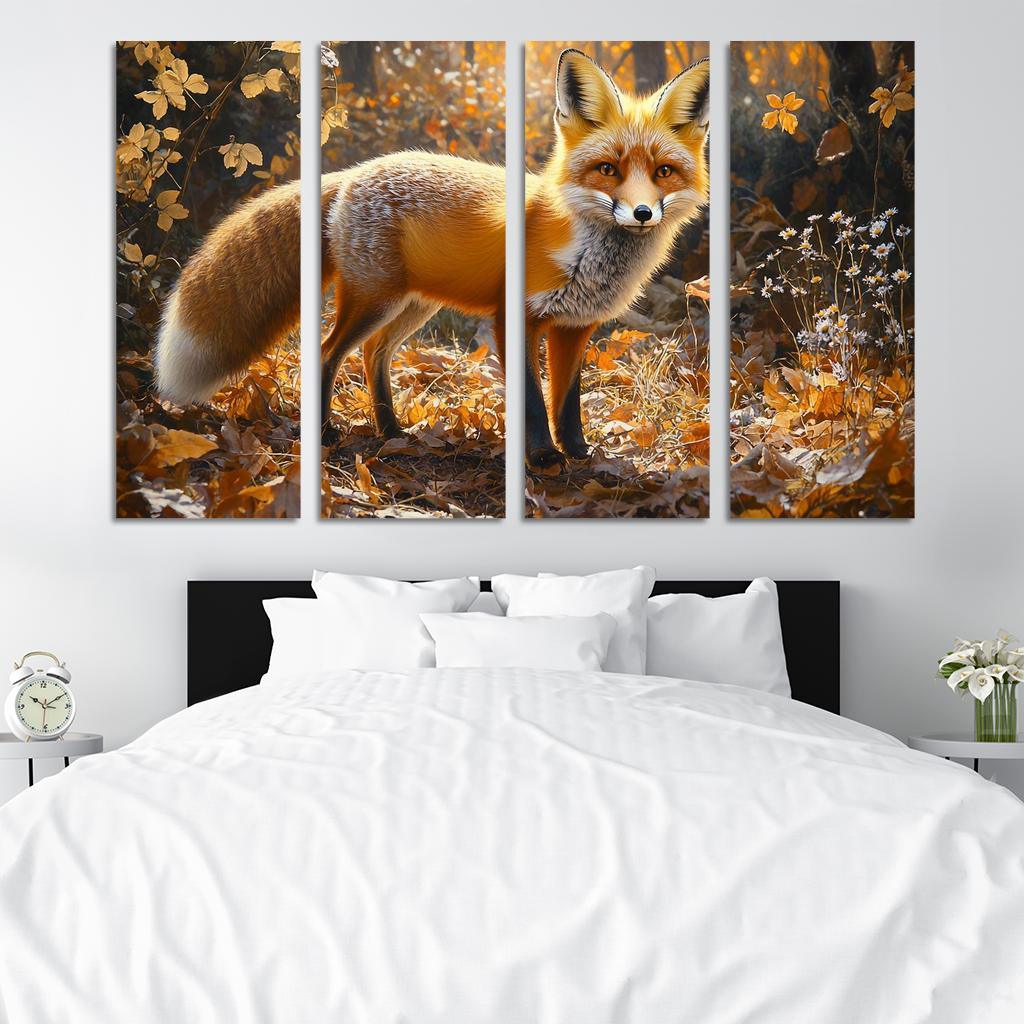 The Majestic Red Fox The Forest's Cunning Hunter Art Trends