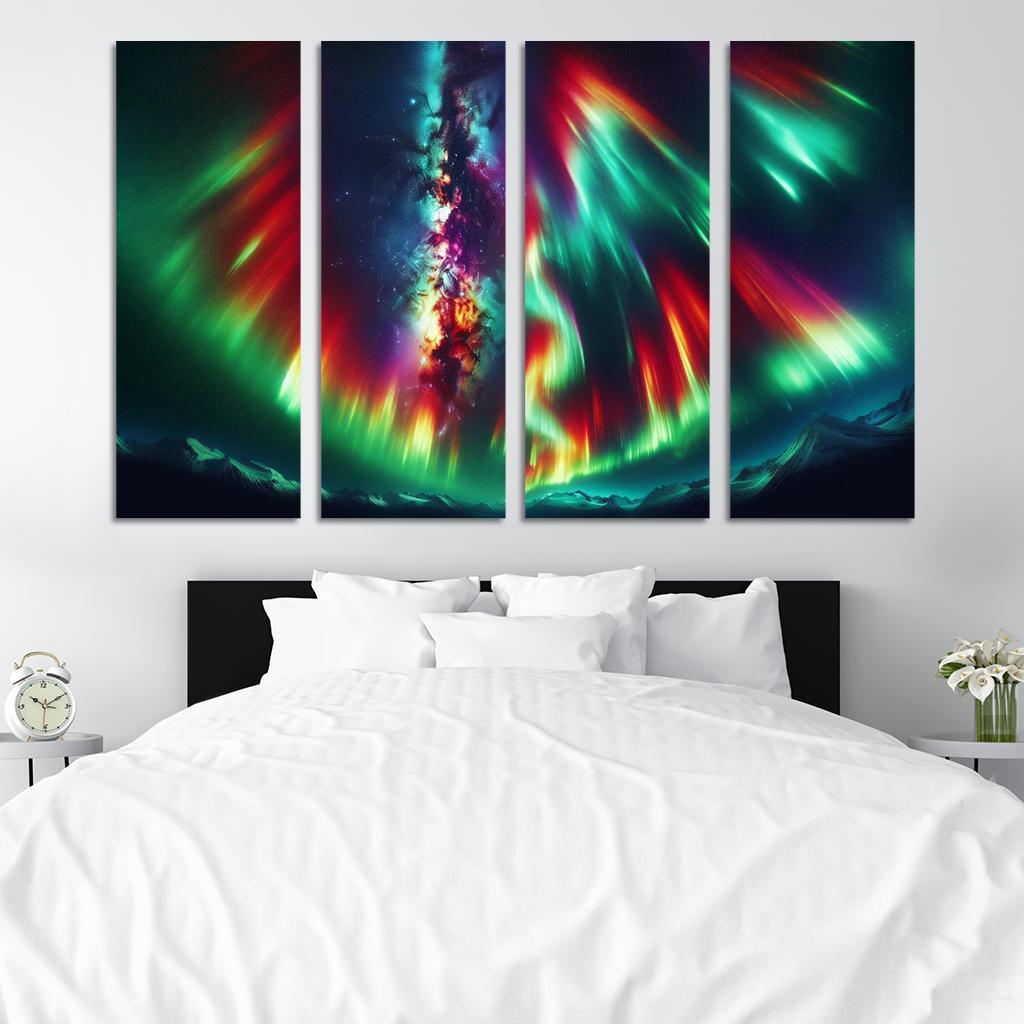 The Dance Of The Solar Wind And Magnetic Fields Abstract Paintings Frame