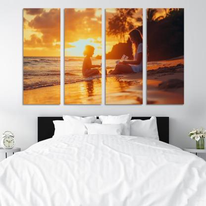 Messages In A Bottle A Mothers Wisdom Custom Paintings Frame