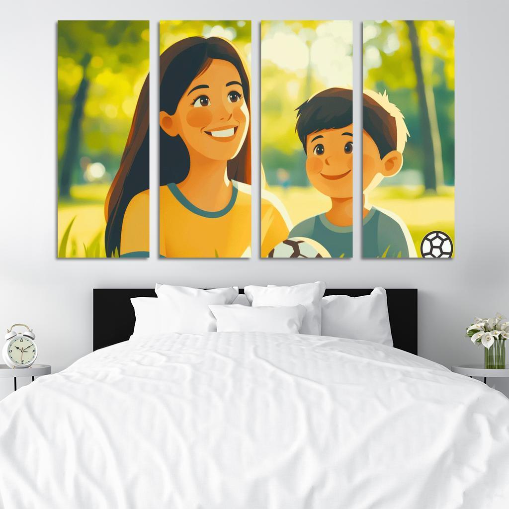 Heartstrings Of Hope A Mothers Encouragement Canvas Paintings Frame