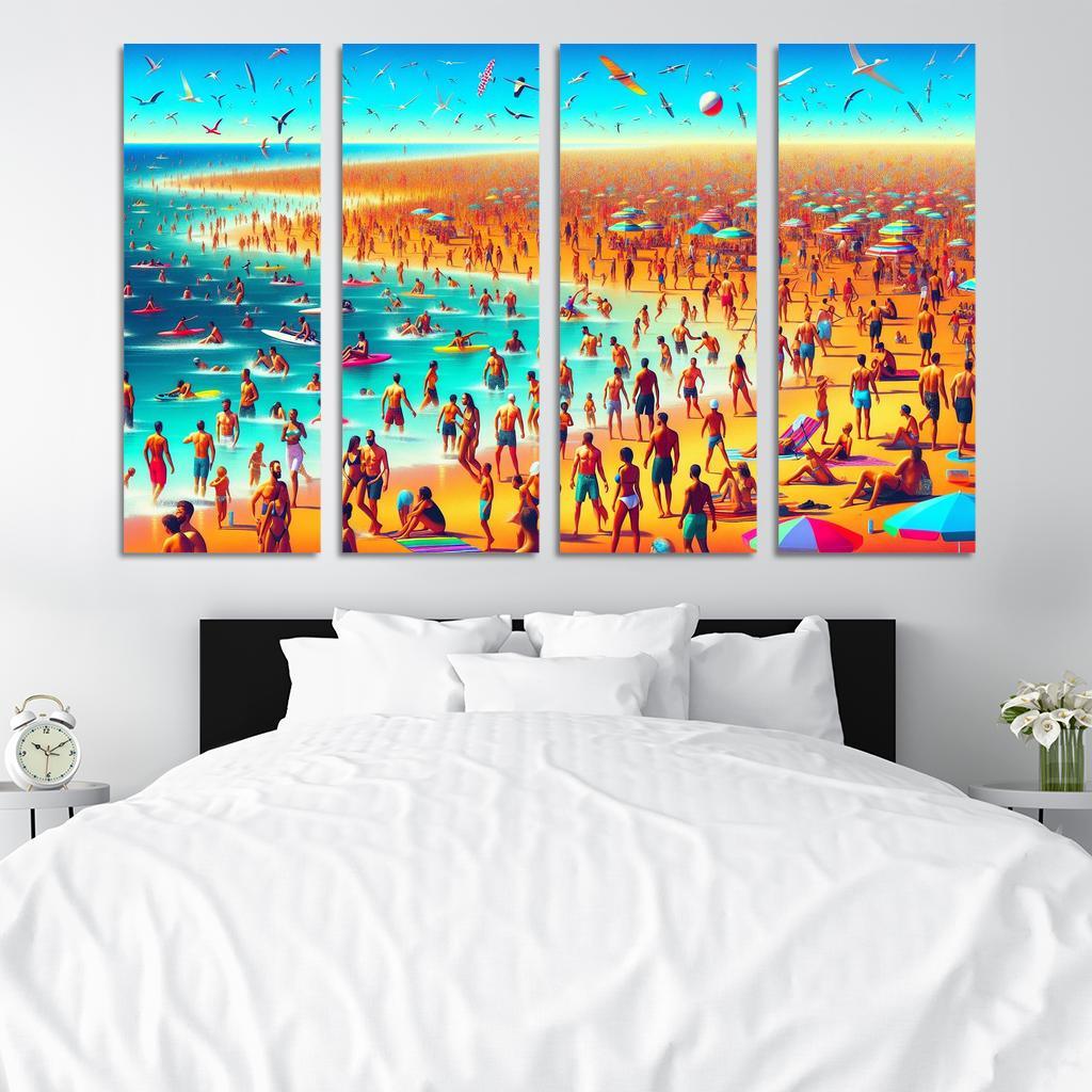Adventure Island Thrilling Water Sports Custom Paintings Frame