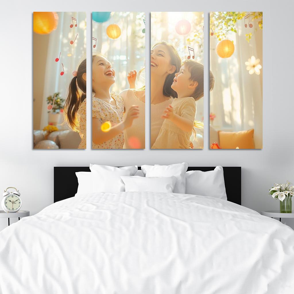 The Rhythm Of Love A Mothers Dance Custom Paintings Frame