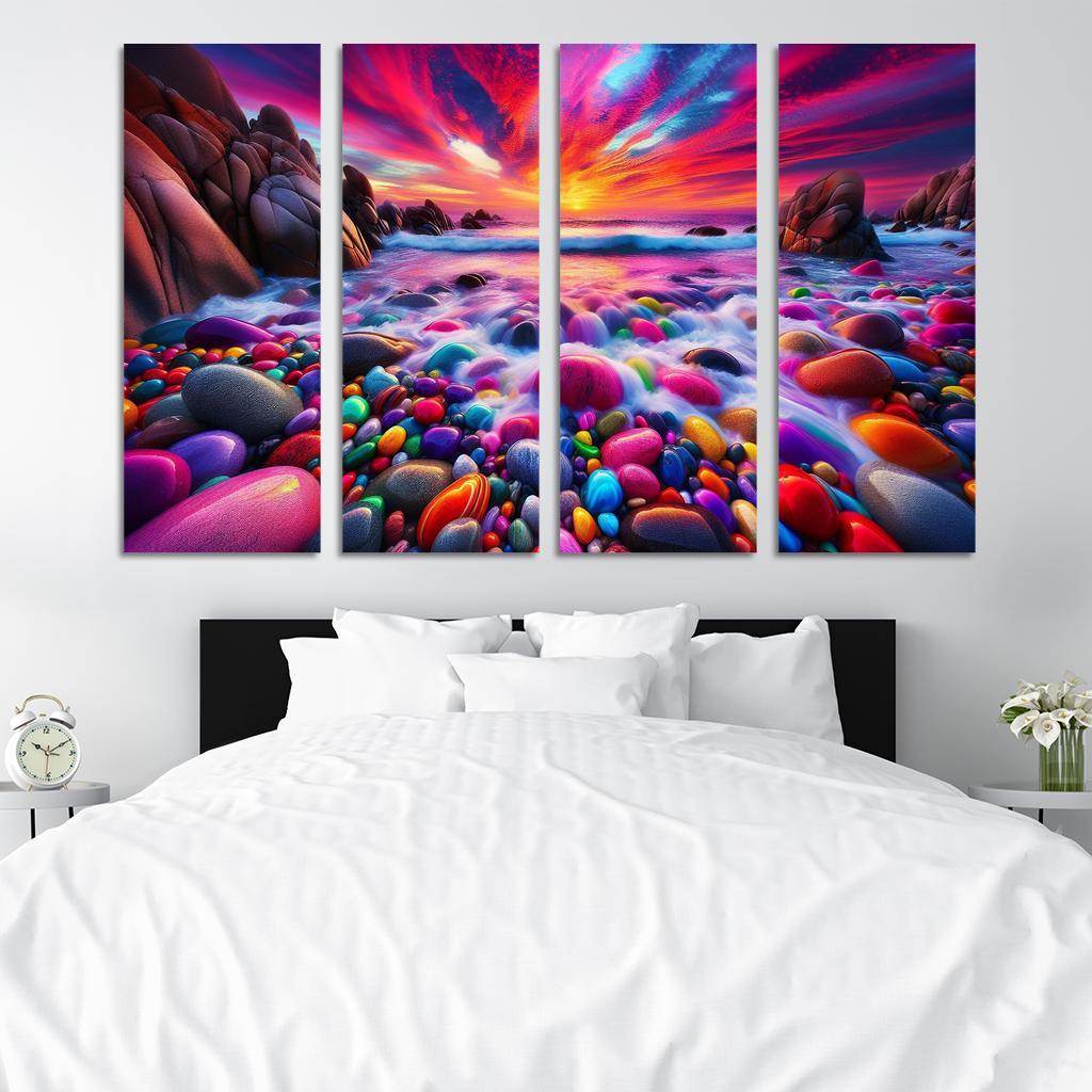 Cove Of Colors A Photographer's Paradise Custom Paintings Frame