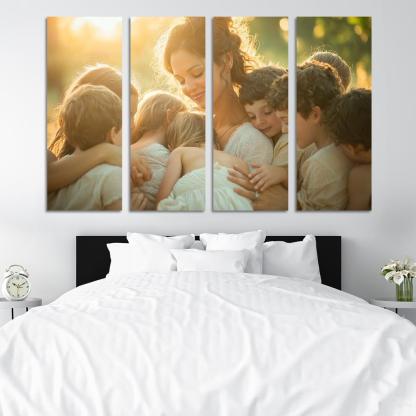 Endless Embrace The Power Of A Mother's Love Modern Paintings Frame