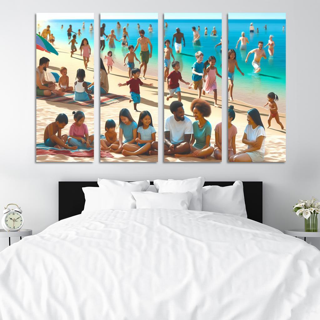 Emerald Cove Family Fun And Exploration Premium Artwork Frames