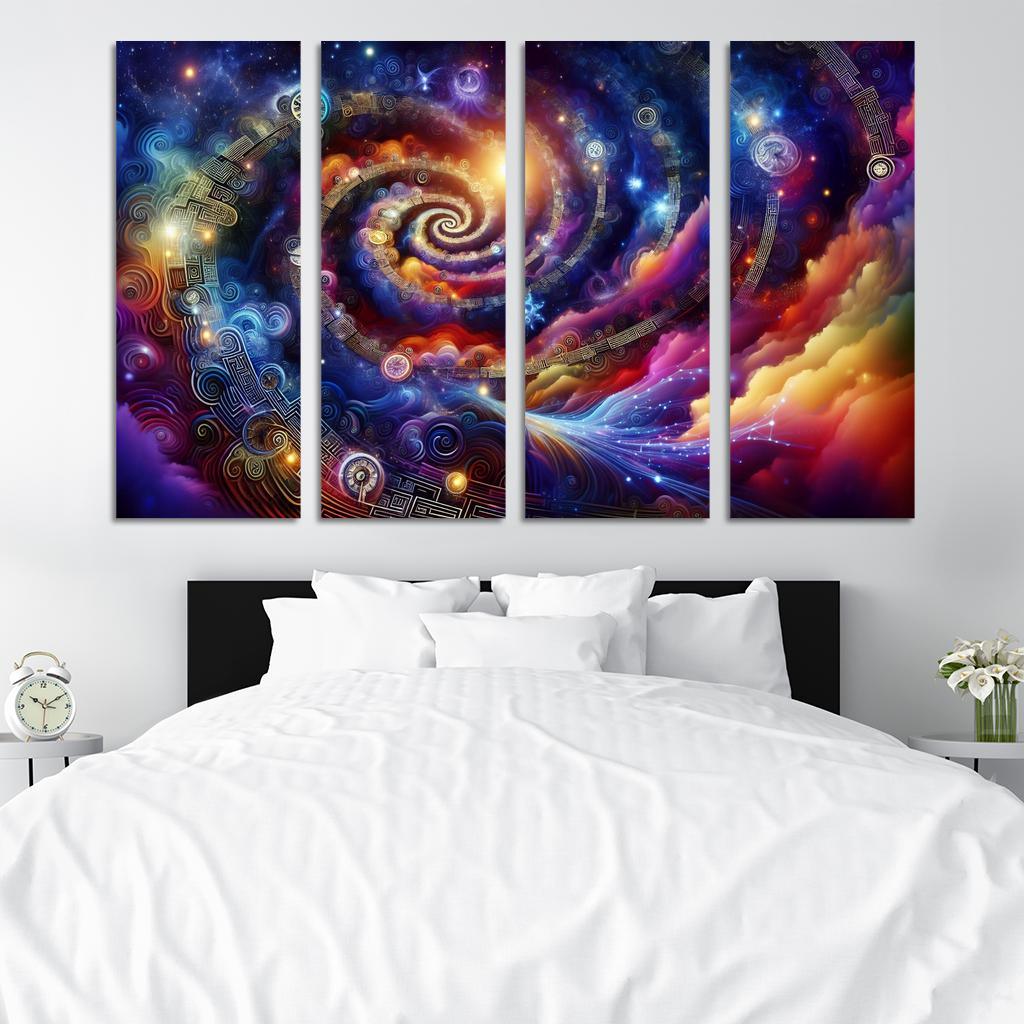 Labyrinth Of Time And Space Premium Artwork Frames