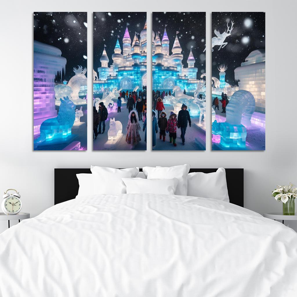 Harbin Ice And Snow Festival - China Framed Paintings