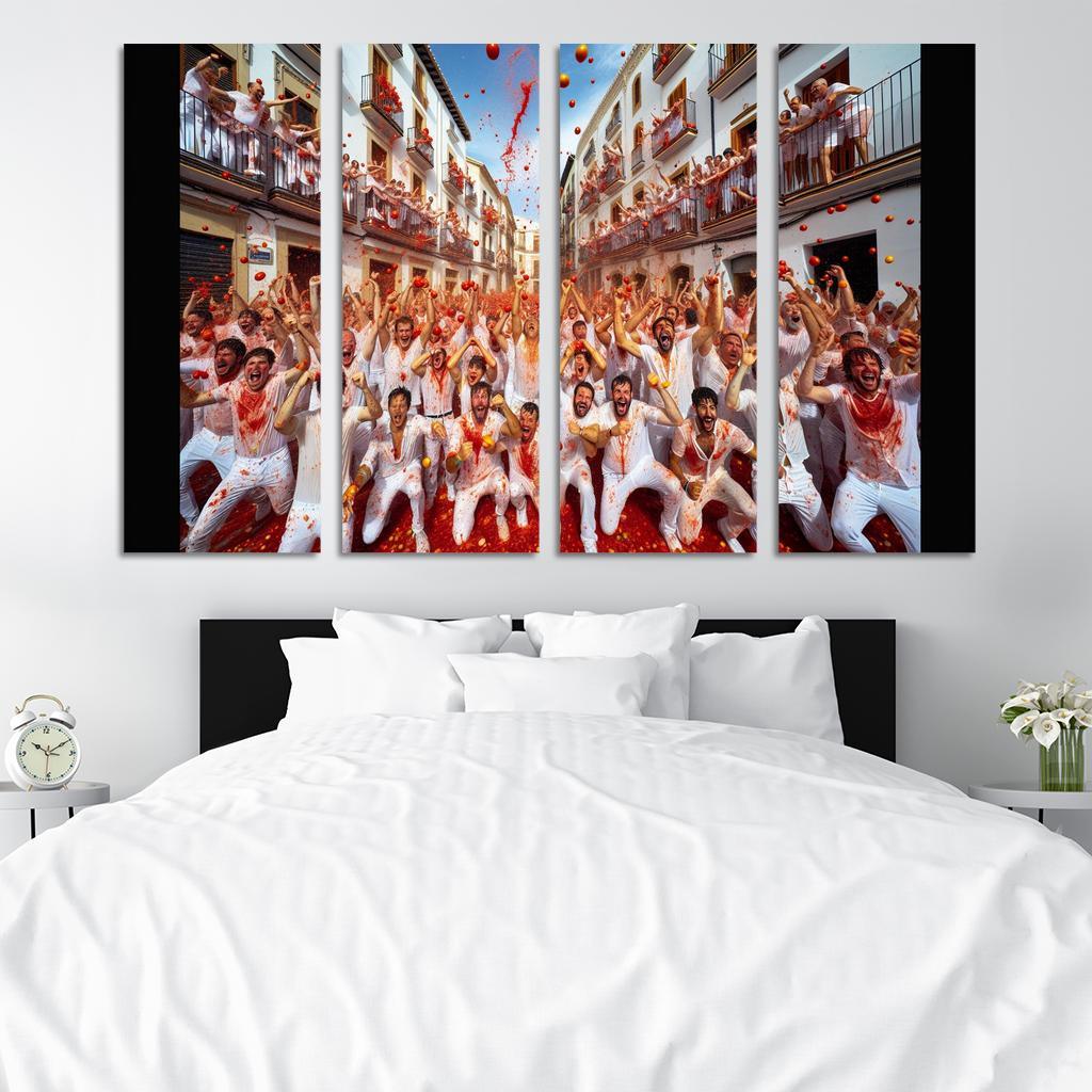La Tomatina Festival - Spain One-piece Frames