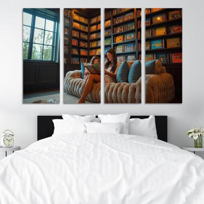 Tales Of Wisdom A Mother's Timeless Lessons Canvas Paintings Frame