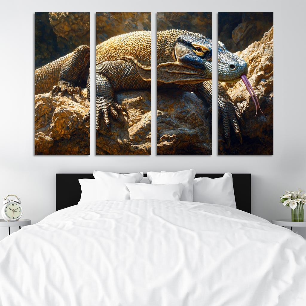 The Powerful Komodo Dragon The Earth's Largest Lizard Art Trends