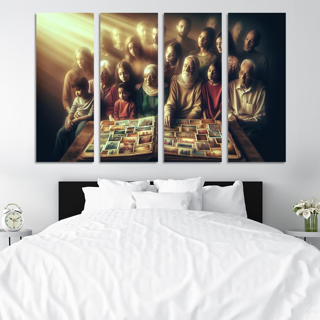 Fading Memories The Impact Of Climate Change Custom Paintings Frame