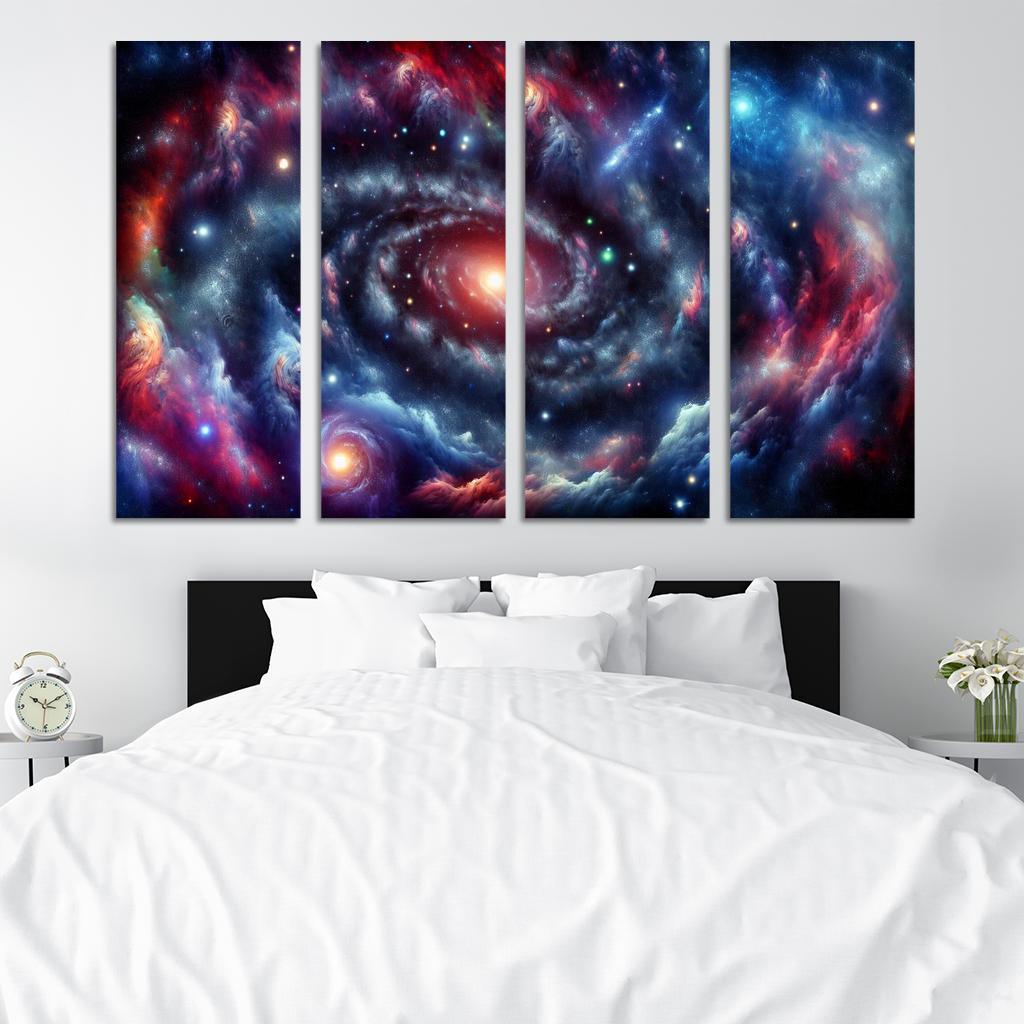 The Enigma Of Dark Energy Abstract Paintings Frame
