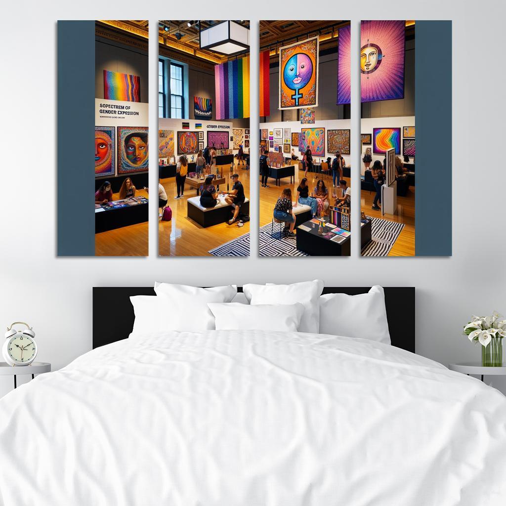 A New Dawn Art On Gender Identity And Expression Framed Paintings