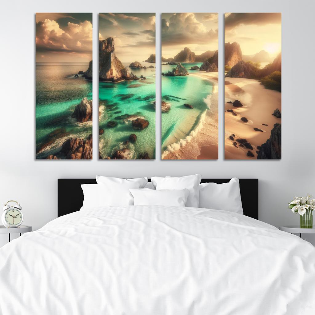 Crystal Shore An Art Lover's Escape Custom Paintings Frame