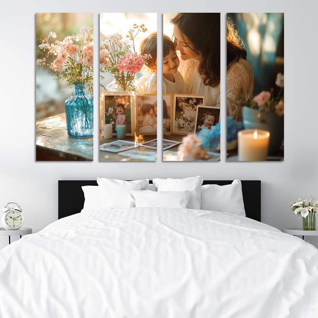 Timeless Love The Journey Of A Mother Canvas Paintings Frame