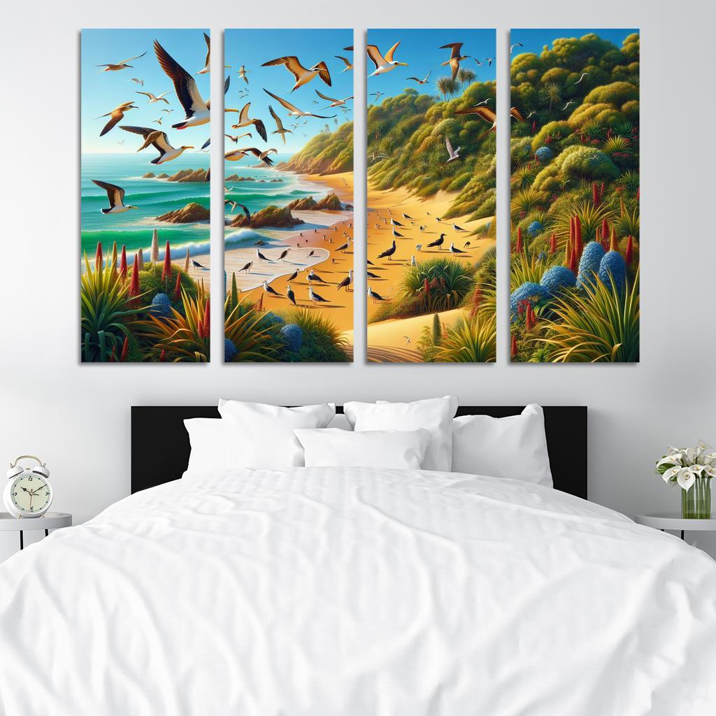 Eagle Nest Beach A Wildlife Sanctuary Custom Paintings Frame