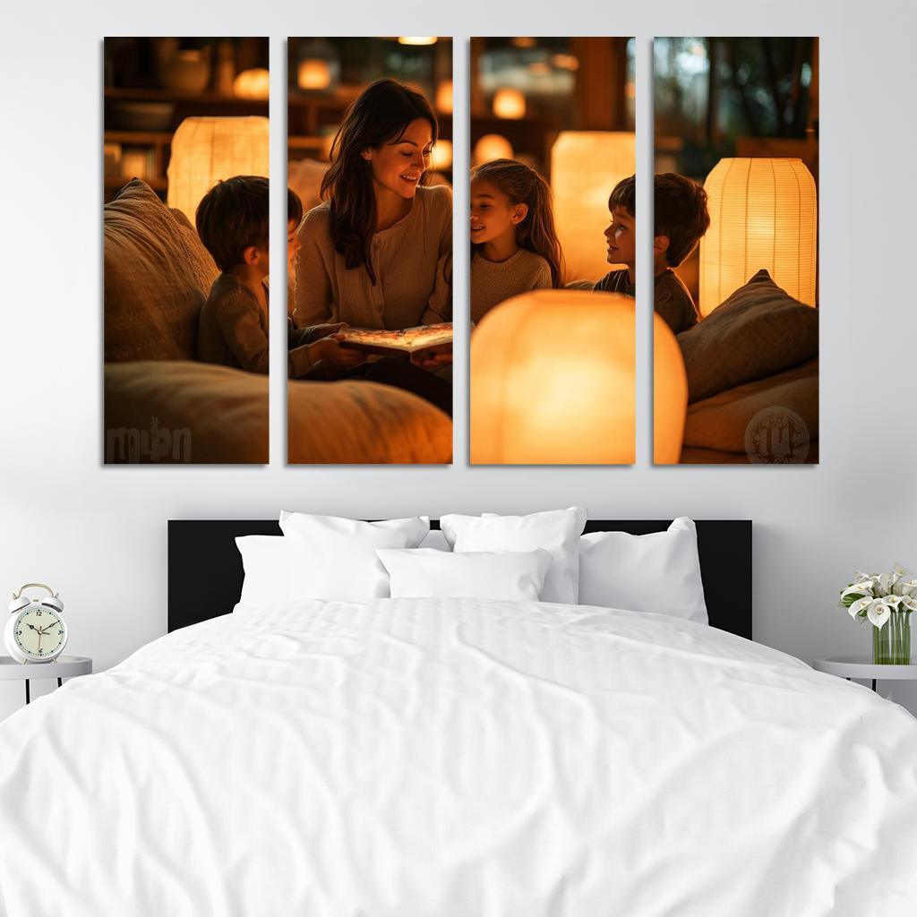 Treasured Stories A Mothers Gift Of Narratives Canvas Paintings Frame