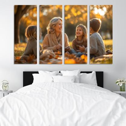 Heartstrings Of Memories A Mothers Gift Of Love Canvas Paintings Frame