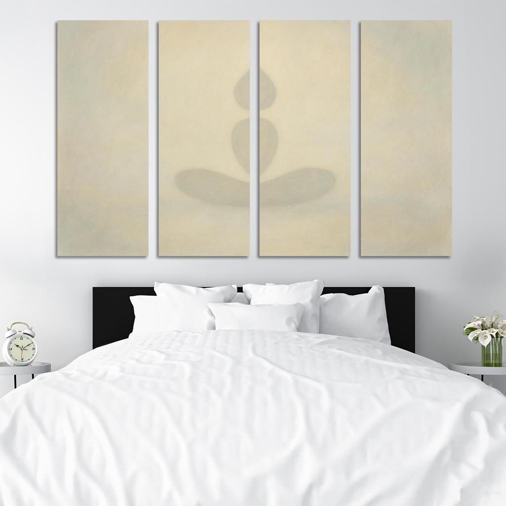 Sanctuary Of Serene Contemplation Oil Paintings Frame