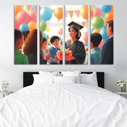 Milestones Of Love Celebrating Togetherness Custom Paintings Frame