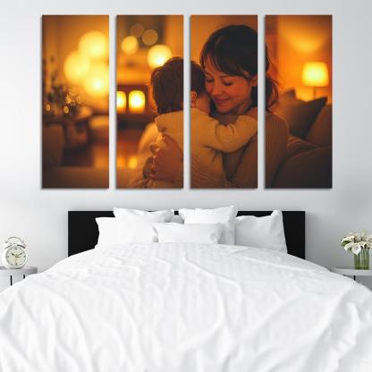 Hugs Of Comfort The Embrace Of A Mother One-piece Frames