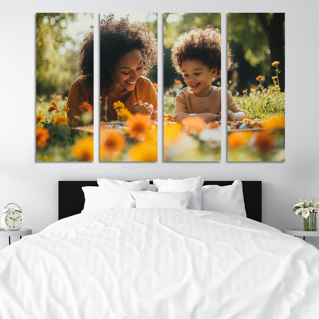 The Gift Of Time A Mothers Presence Custom Paintings Frame