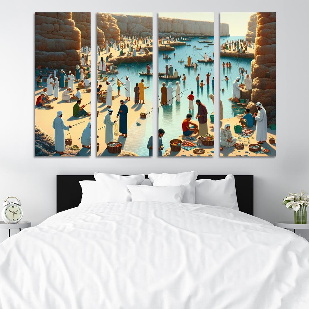 Fisherman's Cove Bounty Of The Sea Premium Artwork Frames