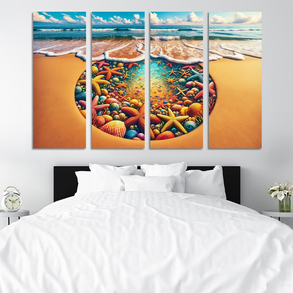 Starfish Bay Interactive Marine Exploration Oil Paintings Frame