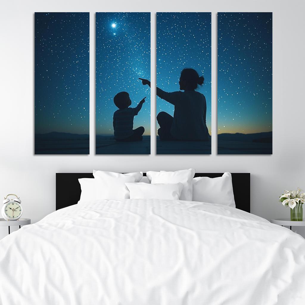 Guiding Stars Lessons In The Night Custom Paintings Frame