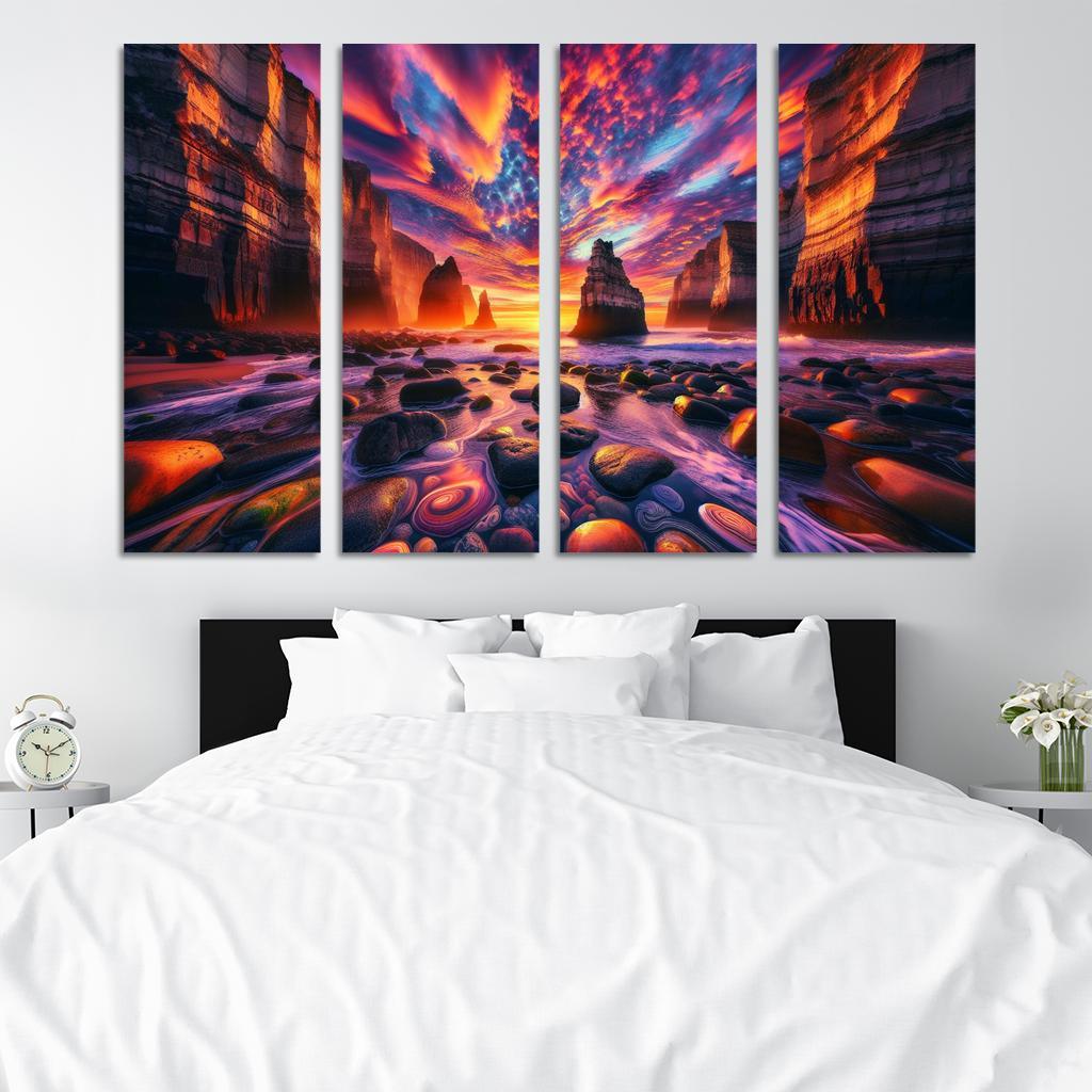 Sunset Cliffs A Photographer's Dream Custom Paintings Frame