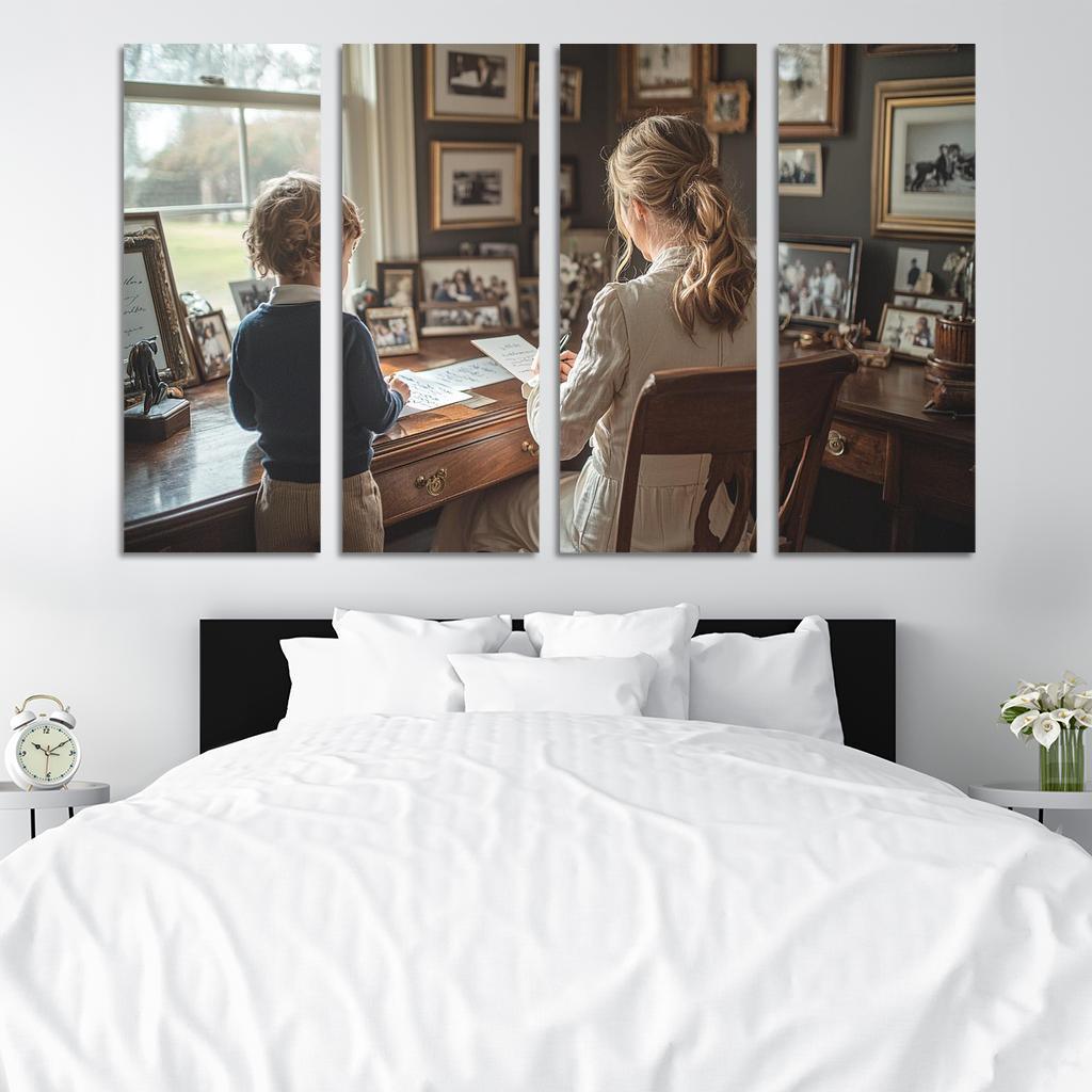 Letters To The Future A Mother's Legacy Canvas Paintings Frame