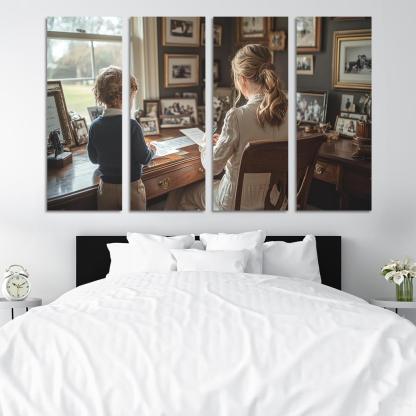 Letters To The Future A Mother's Legacy Canvas Paintings Frame