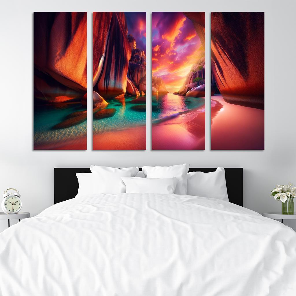 Crystal Cove Romantic Getaway Premium Artwork Frames