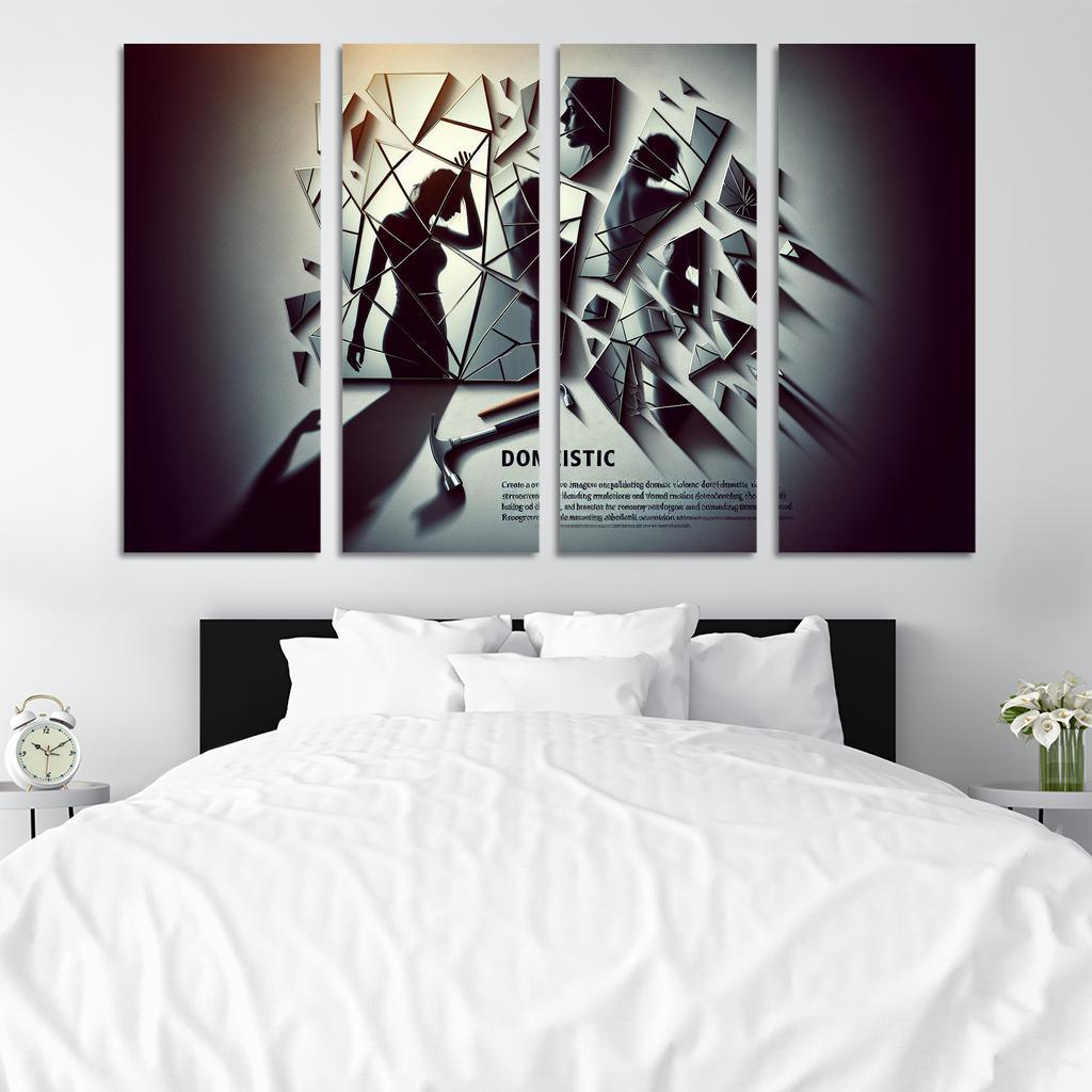 Silent Suffering Bringing Attention To Domestic Violence Art Trends