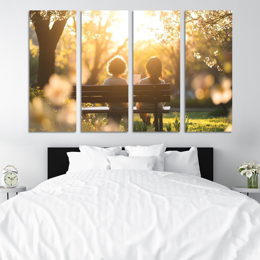 The Love That Transcends Time A Mother's Heart Canvas Paintings Frame
