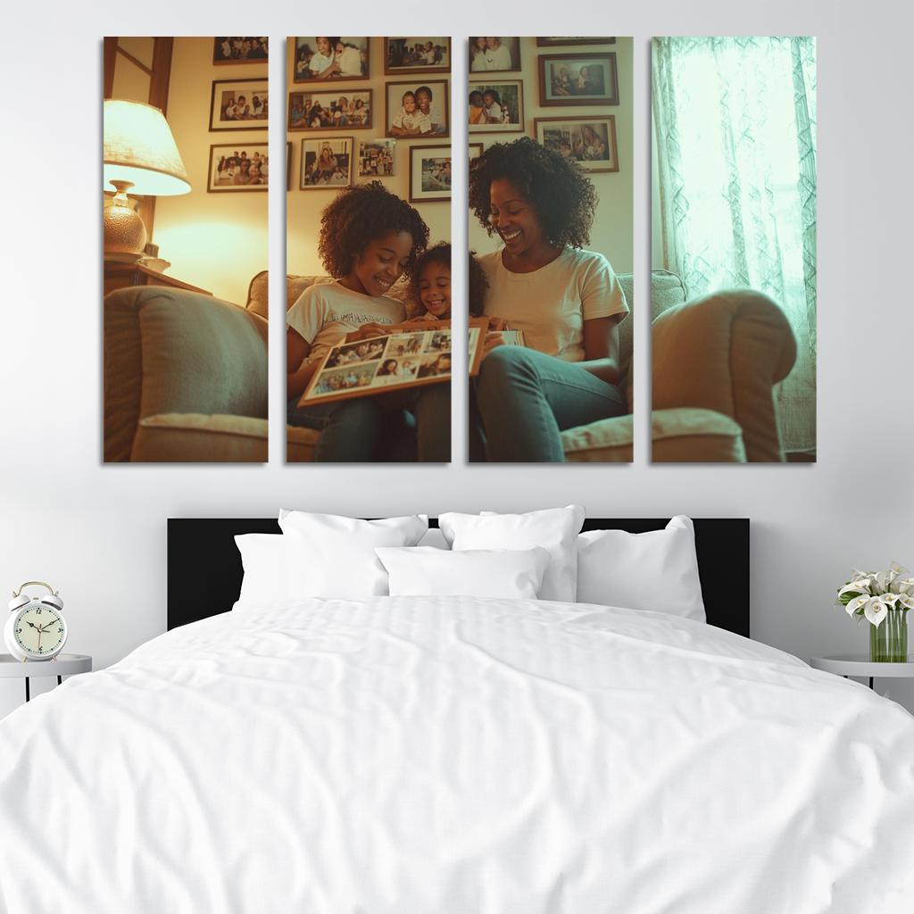 Reflections Of Love A Journey Through Time Custom Paintings Frame