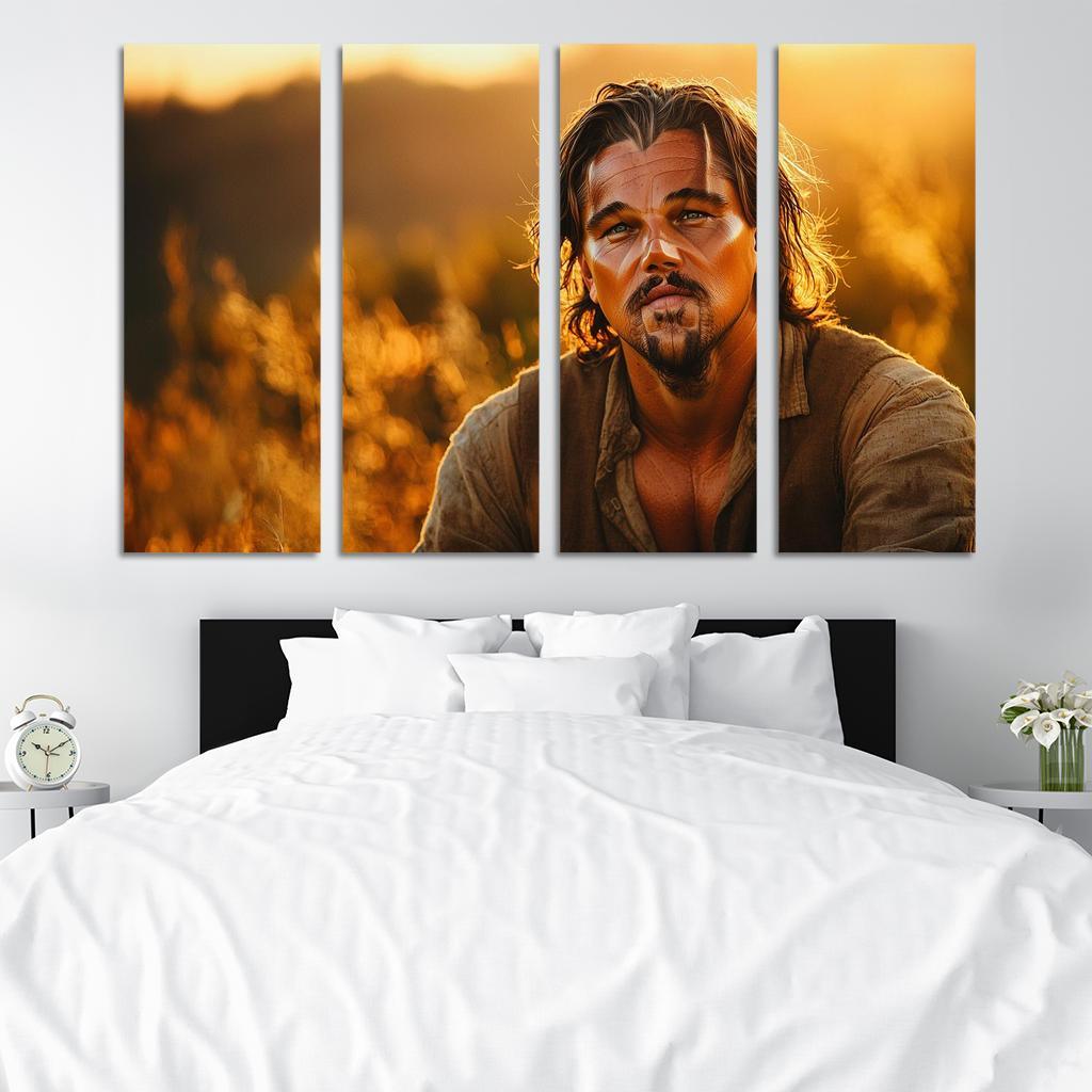 Leonardo Dicaprio Chasing Dreams Beyond Titanic Waters Framed Paintings