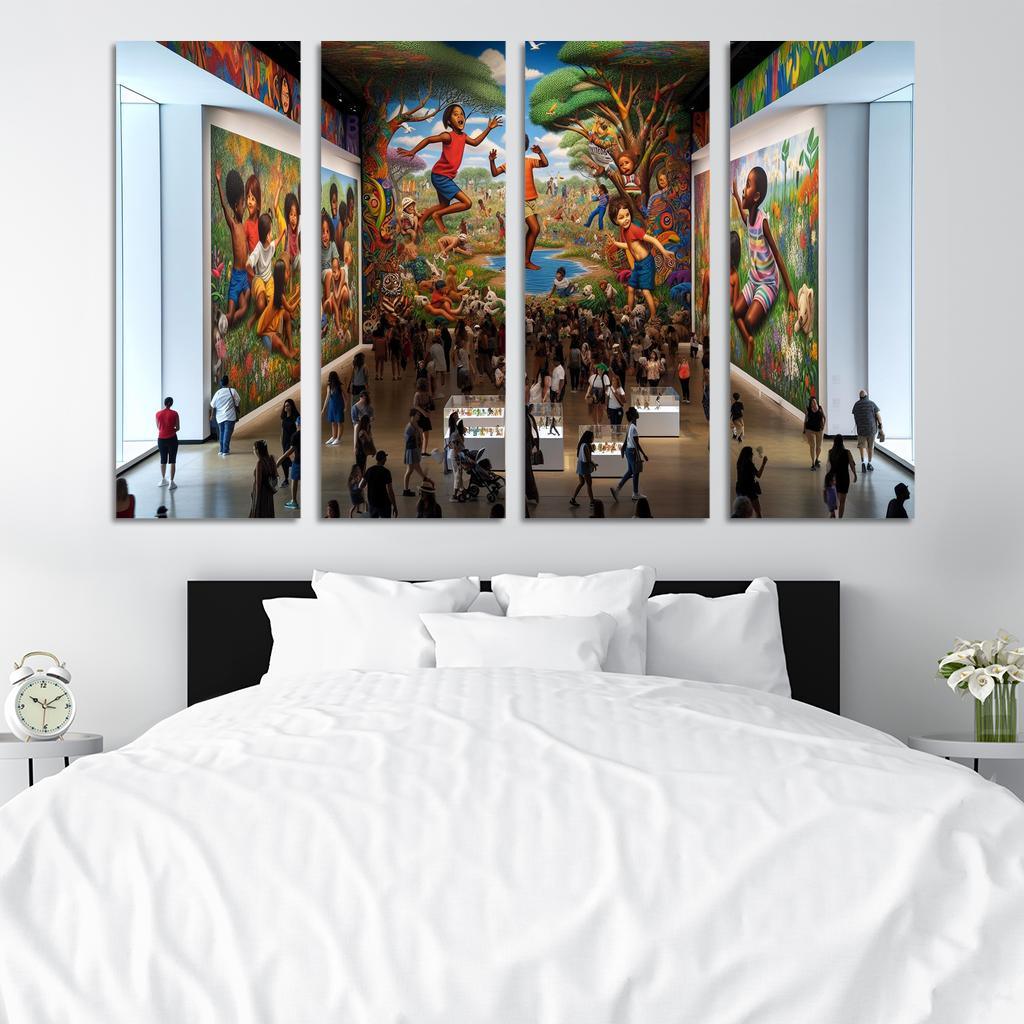 The Right To Play Advocating For Children's Freedom Framed Paintings