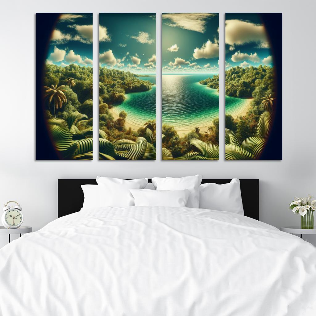 Hidden Lagoon Natural Hot Springs Premium Artwork Frames