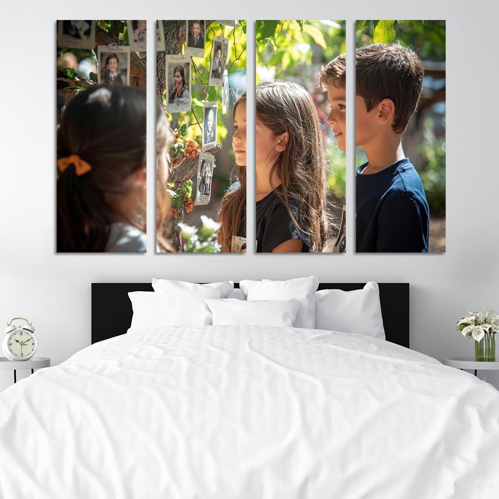 Hearts United The Bond Of Motherhood Custom Paintings Frame