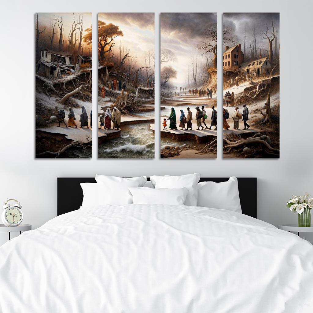 Climate Refugees The Human Face Of Environmental Displacement Art Trends