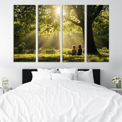 Guiding Lights A Mothers Wisdom Custom Paintings Frame