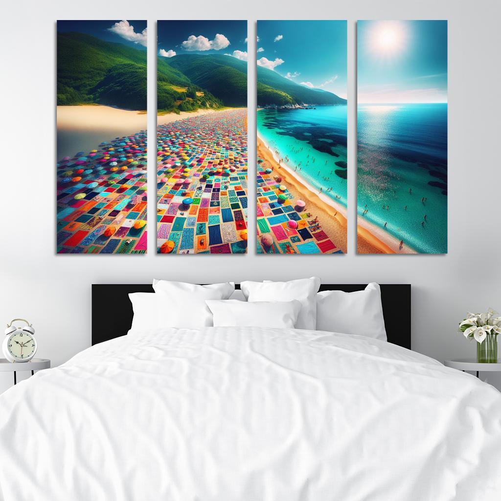 Emerald Isle A Slice Of Paradise Custom Paintings Frame