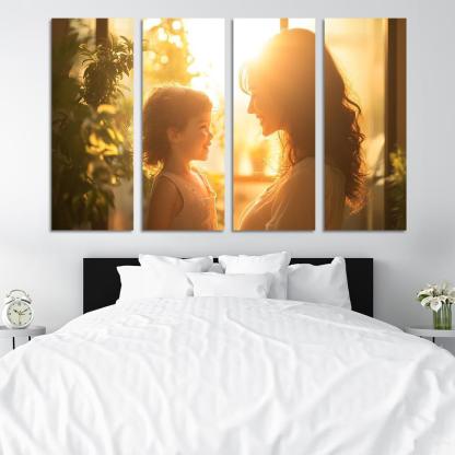 The Mirror Of Love Reflecting A Mothers Spirit One-piece Frames