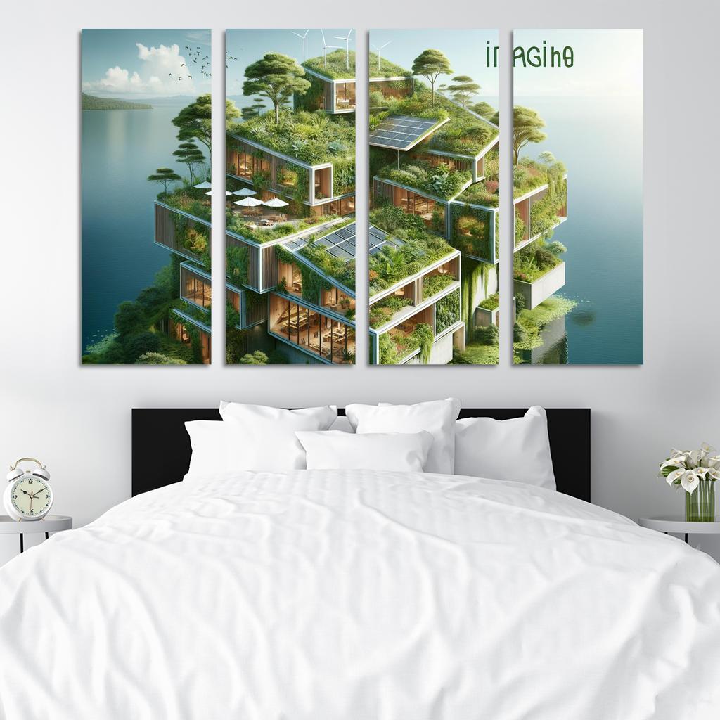 Symbiotic Architecture Custom Paintings Frame