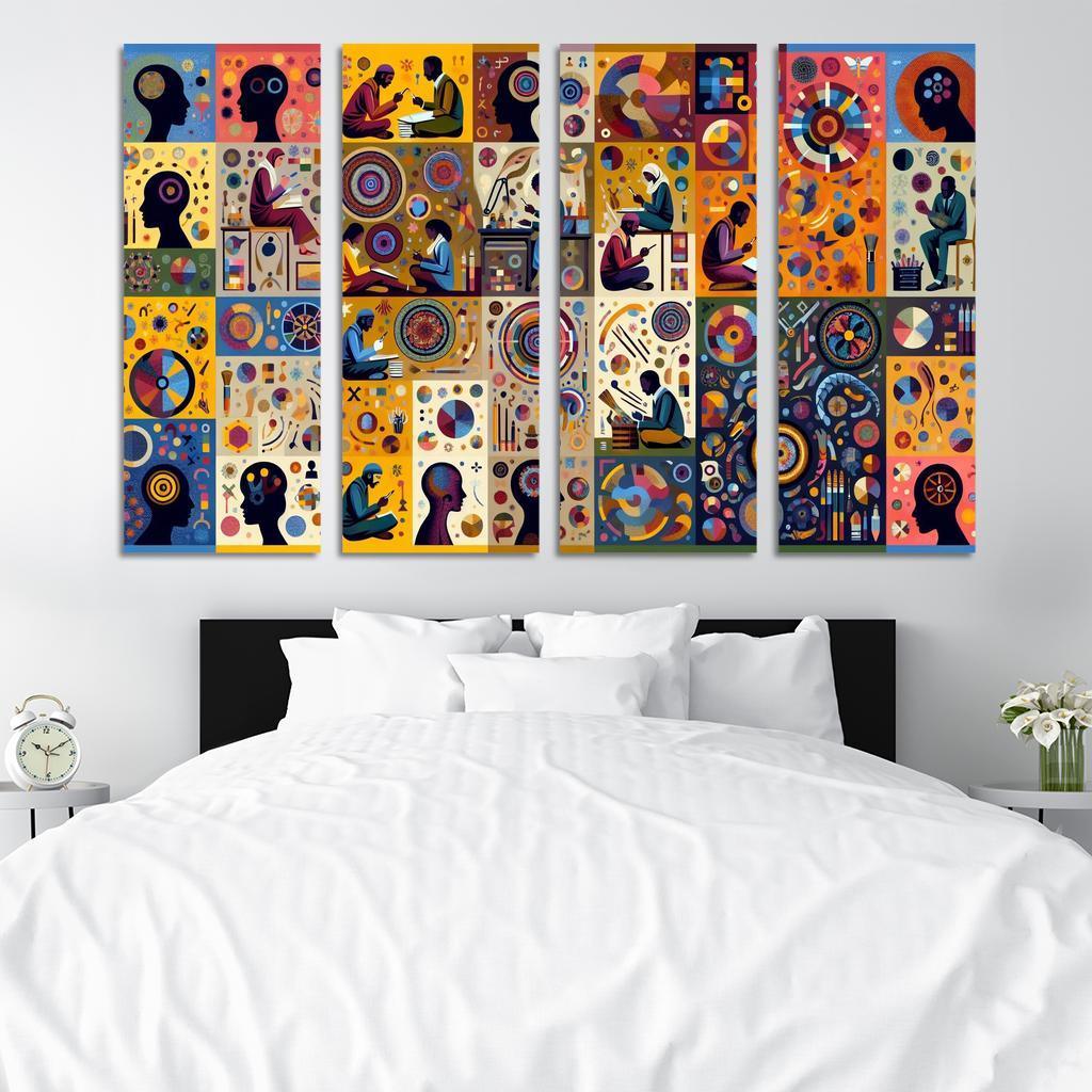 Resilience And Recovery Healing Through Art Multi-panel Paintings