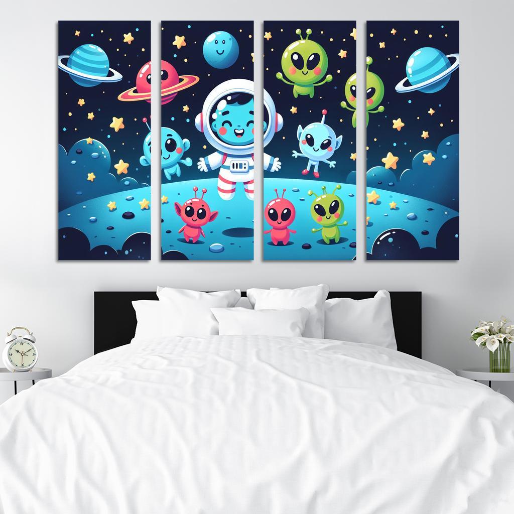 Silly Space Adventure Premium Artwork Frames