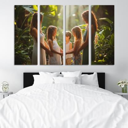 An Unbroken Circle A Mothers Enduring Love Canvas Paintings Frame