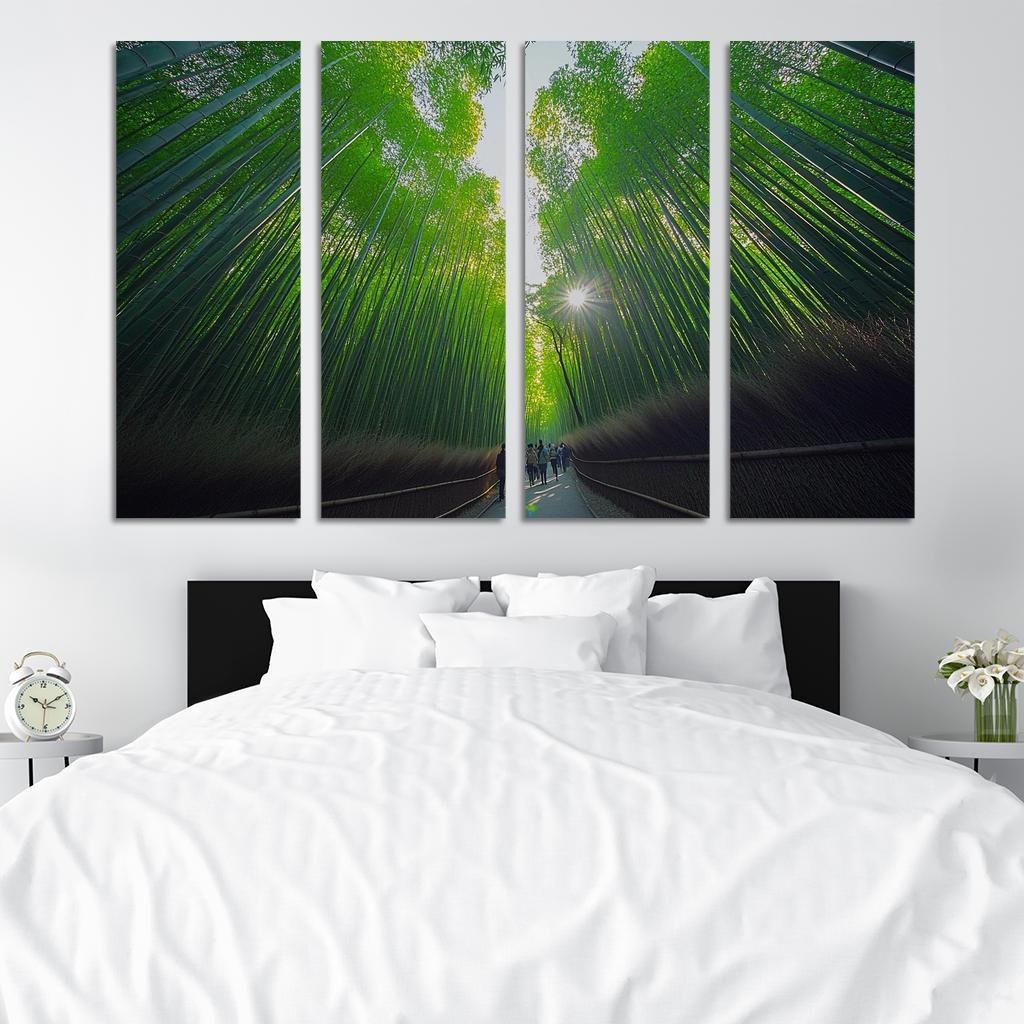 Bamboo Forest One-piece Frames